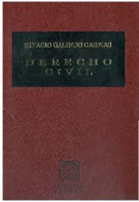 Image of Derecho civil : primer curso : parte general, personas, familia