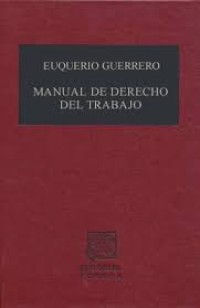 Image of Manual de derecho del trabajo