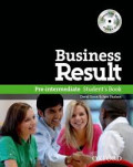 Business result : pre-Intermediate : student's book