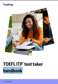 TOEFL ITP test taker : handbook