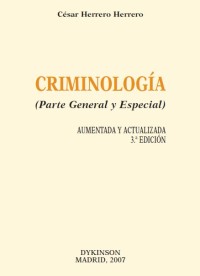 Image of Criminología : (parte general y especial)