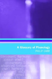 Image of A glossary of phonology