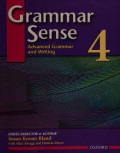 Grammar Sense 4 : advanced grammar and wriring