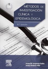 Image of Métodos de investigación clínica y epidemiológica