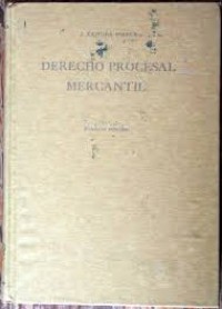Image of Derecho procesal mercantil