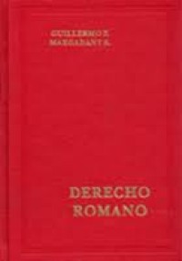 Image of El derecho privado romano : como introduccion a la cultura juridica contemporanea