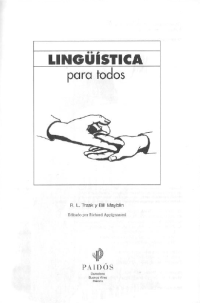 Image of Lingüistica para todos