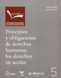 Image of Principios y obligaciones de derechos humanos : los derechos en acción